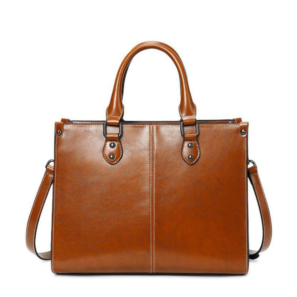 Renata — Borsa Tote Elegante in Pelle