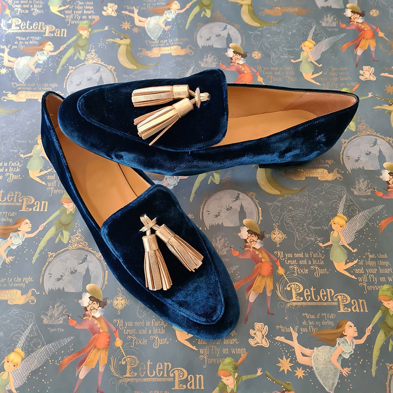 Mai™ — Slip-on Retrò con Frange