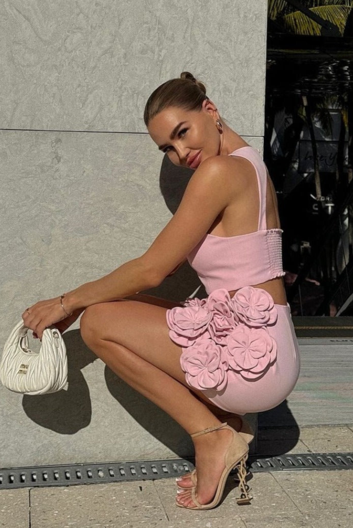 Agata — Completo Mini Floreale