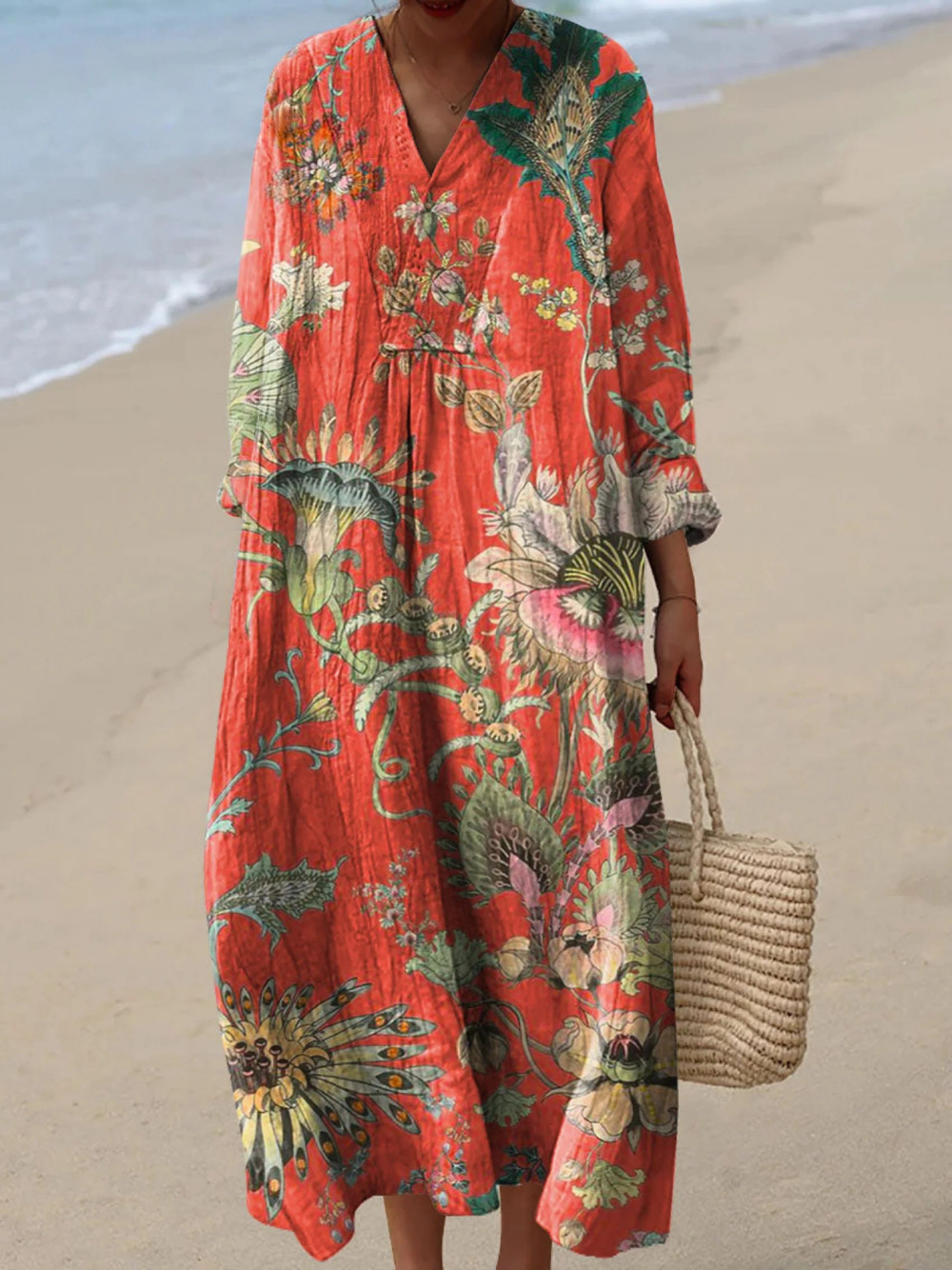 Olga — Abito Floreale Vintage