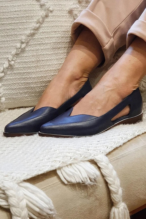 Vittoria — Ballerine con Taglio Laterale