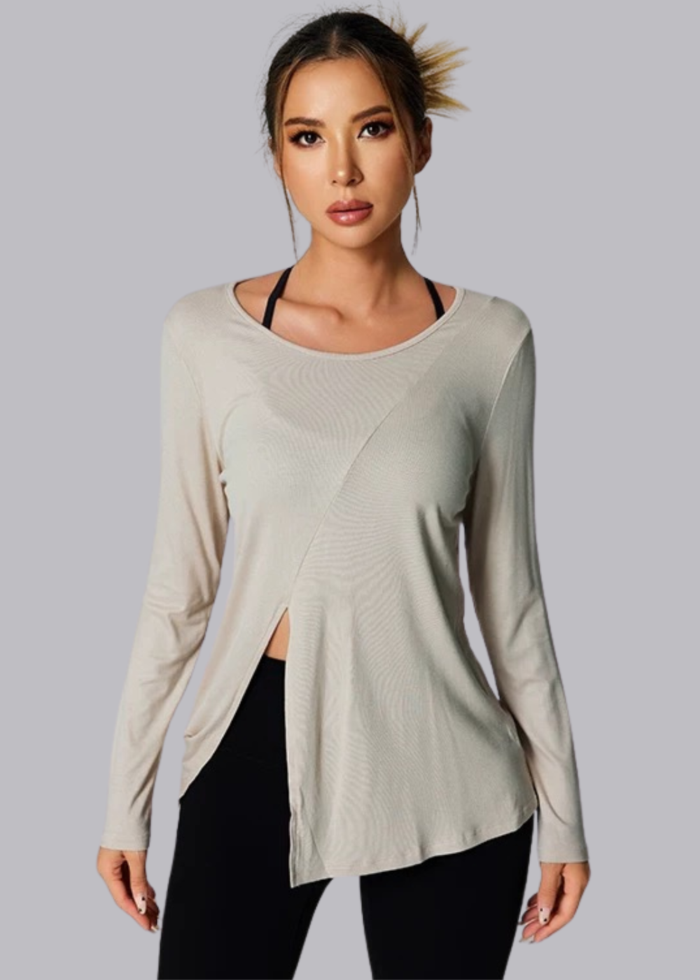 Christine — Maglia Leggera con Spacco