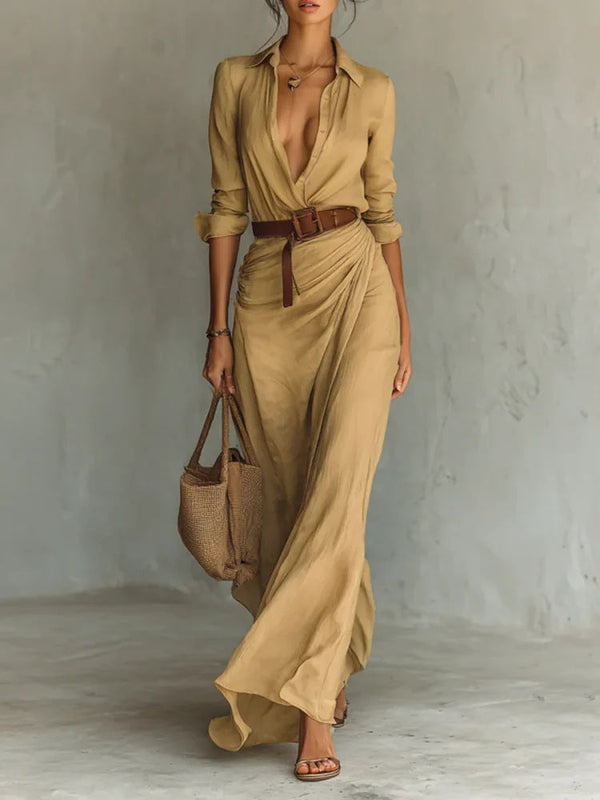 Amira — Abito a Portafoglio Elegante