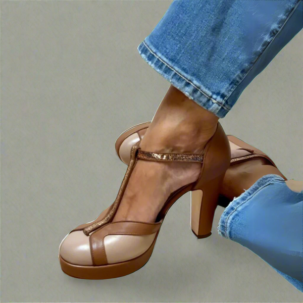 Edith™ — Sandali Eleganti con Tacco e Comfort Ortopedico
