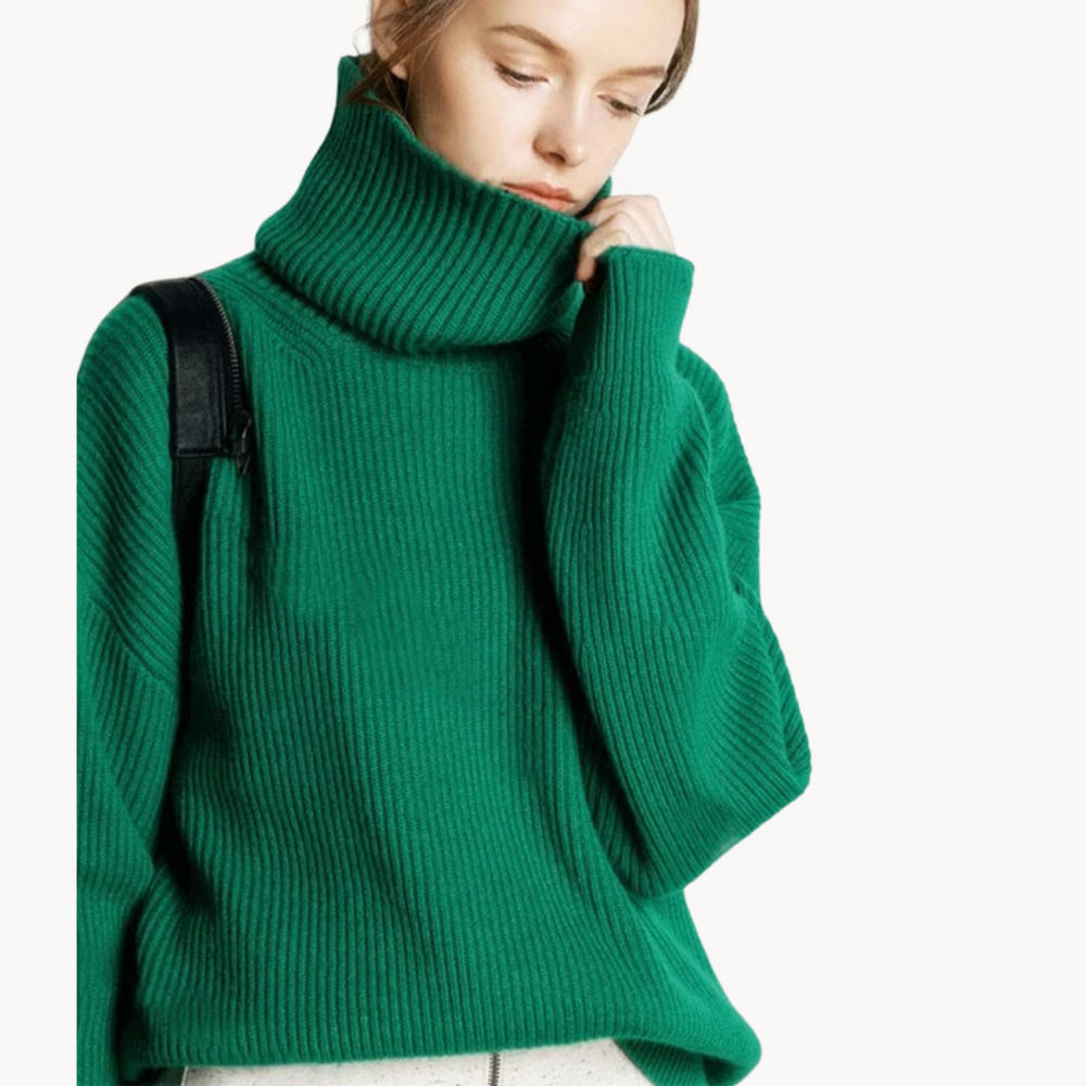 Arabella — Maglione Oversize a Collo Alto