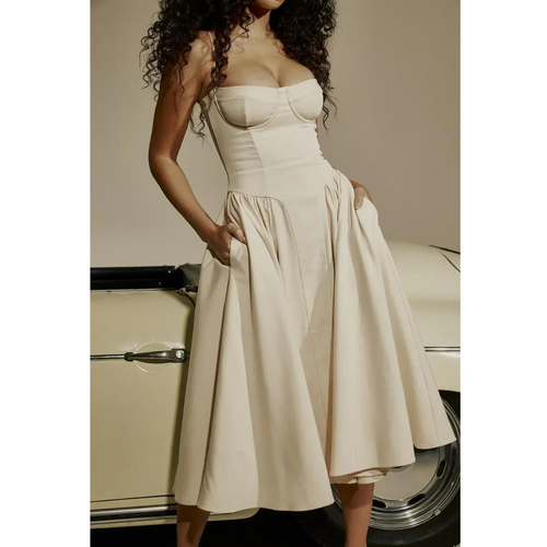 Aurelia — Abito Estivo Midi con Bustier