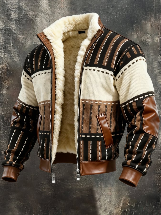 August | Sherpa-Lined Zip Jacket