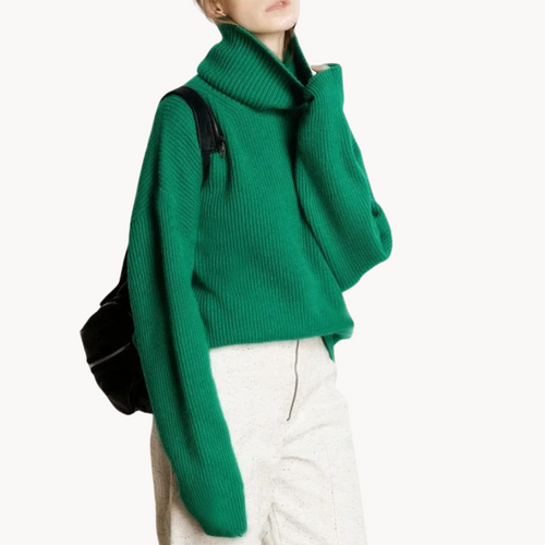 Arabella — Maglione Oversize a Collo Alto