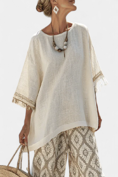 Alverra — Completo Raffinato con Top e Pantaloni Casual