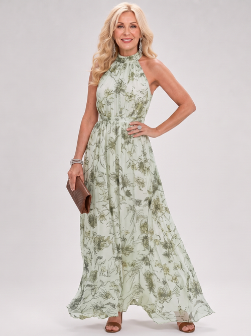 Camilla — Abito Midi Floreale