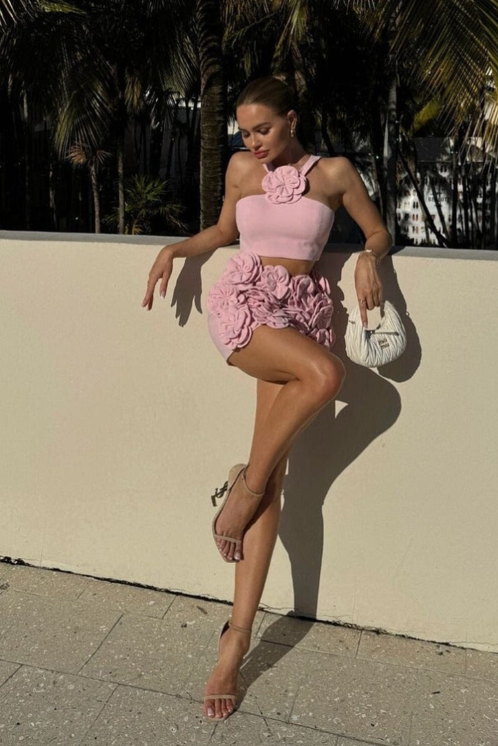Agata — Completo Mini Floreale