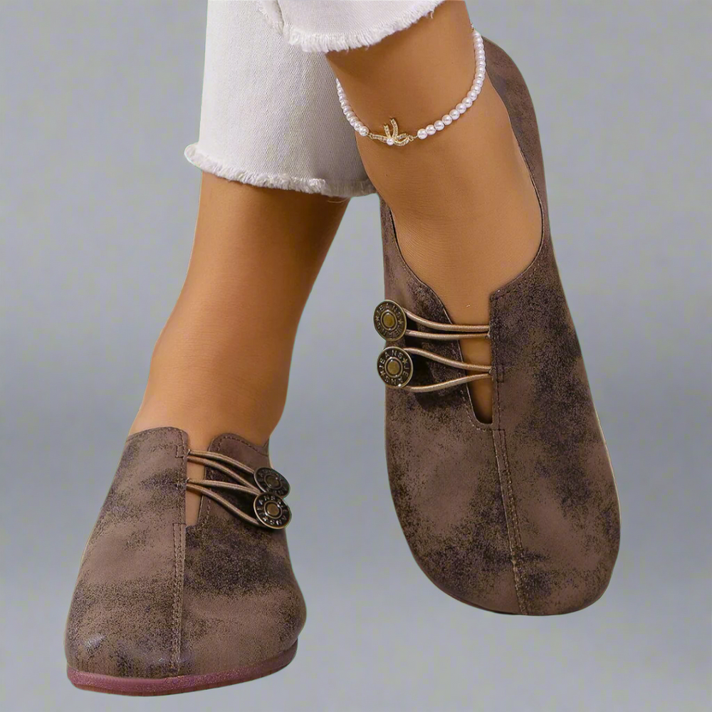 Katrine™ — Mocassini Comodi in Pelle