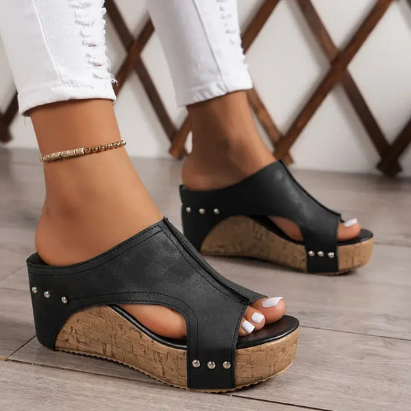 Melissa™ — Sandali con Zeppa e Sostegno Plantare