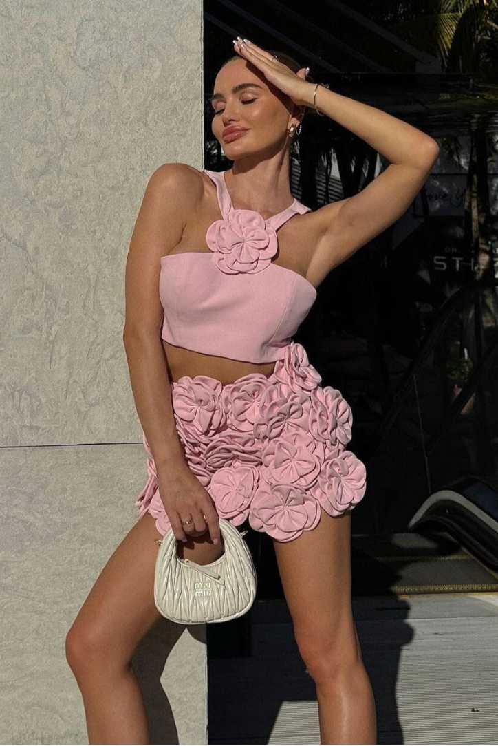 Agata — Completo Mini Floreale