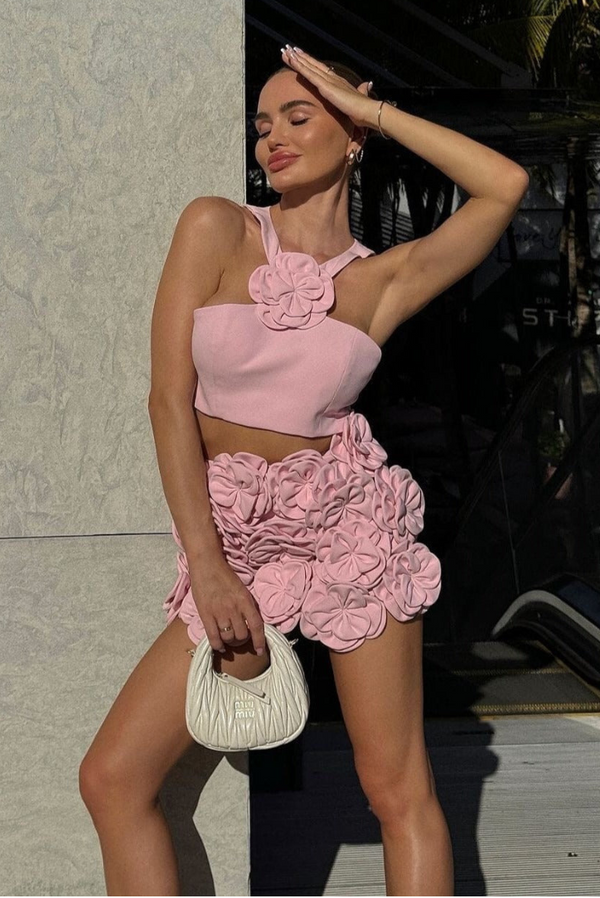 Agata — Completo Mini Floreale