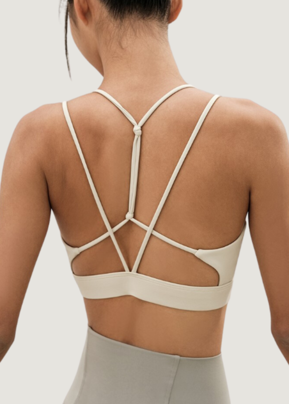 Aura — Reggiseno Sportivo a Massimo Sostegno con Schiena Incrociata