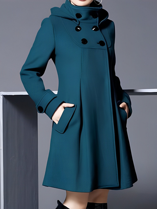 Belgravia — Cappotto con Collo a Lupetto Alto