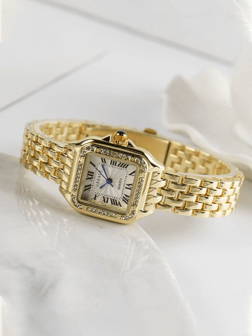 Aurora — Orologio Quadrato al Quarzo