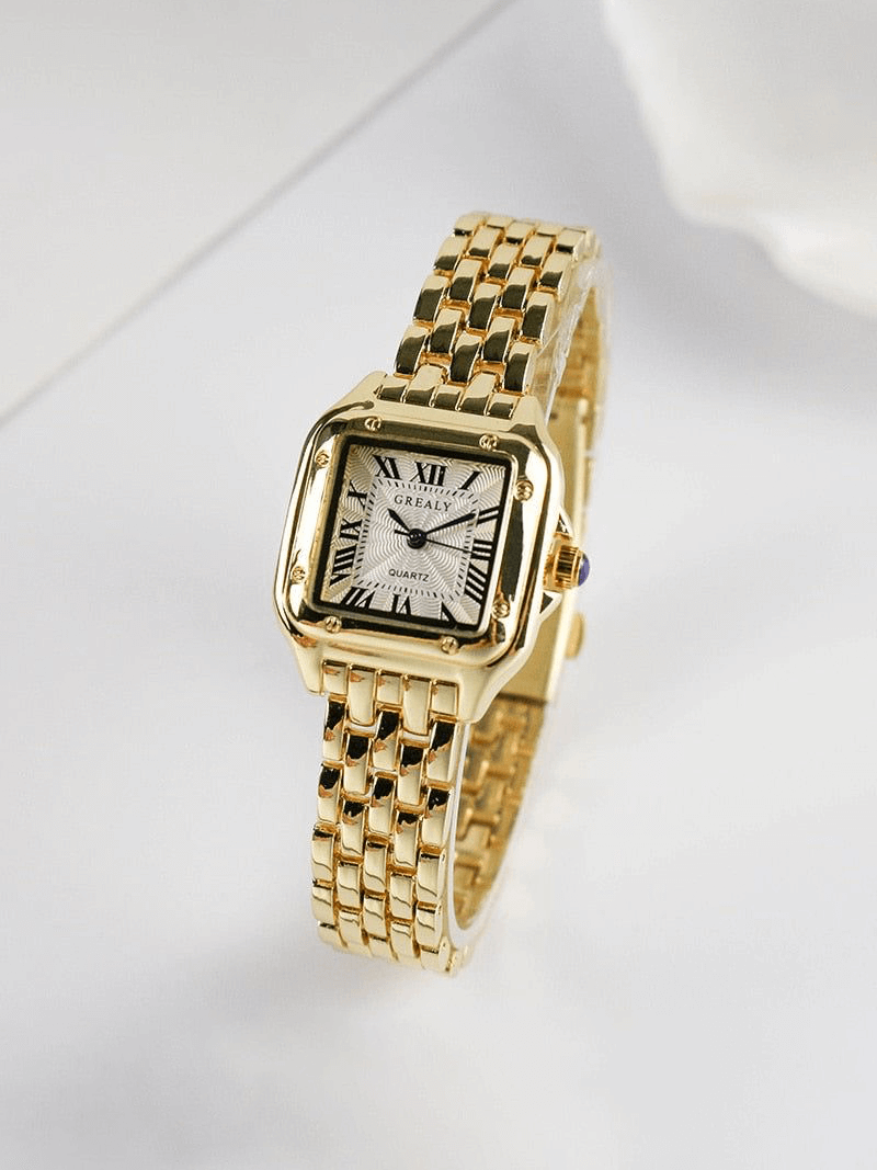 Aurora — Orologio Quadrato al Quarzo
