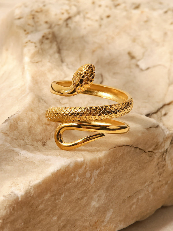Sofia — Anello Serpente Regolabile