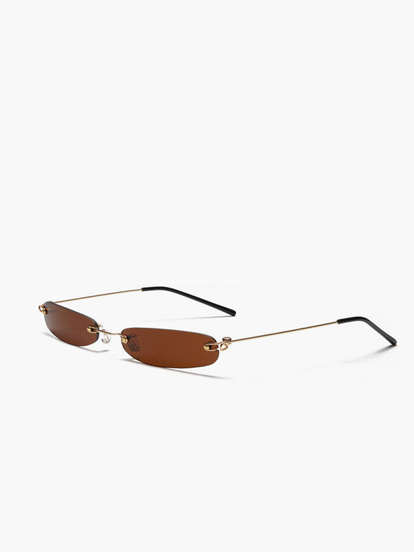 Violante — Occhiali da Sole Retro Senza Montatura