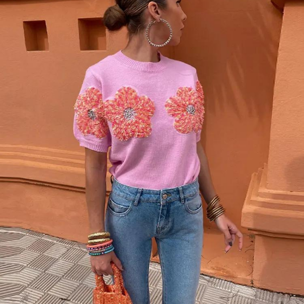 Mirella — Maglione a Fiori