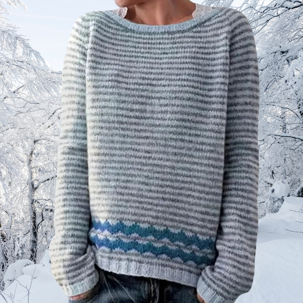 Amelia — Maglione Comodo dai Toni Invernali