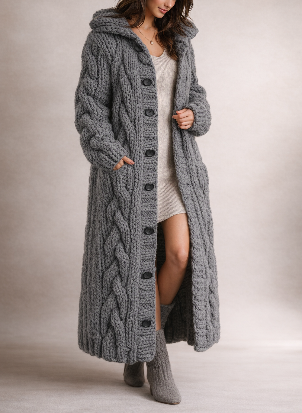 Martina — Cappotto Avvolgente Comodo