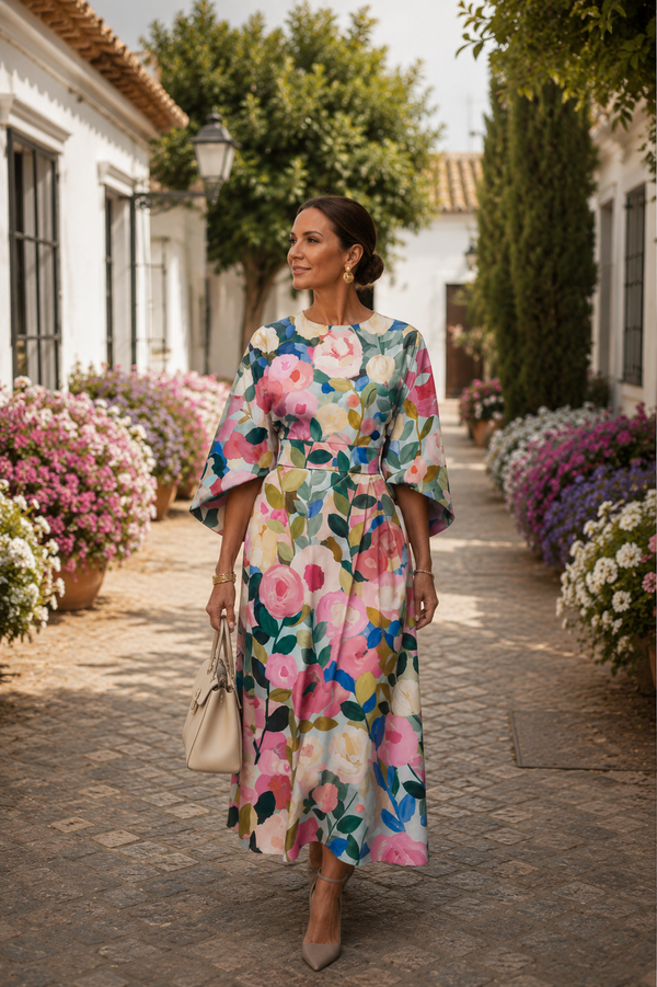 Fernanda — Abito Midi Floreale