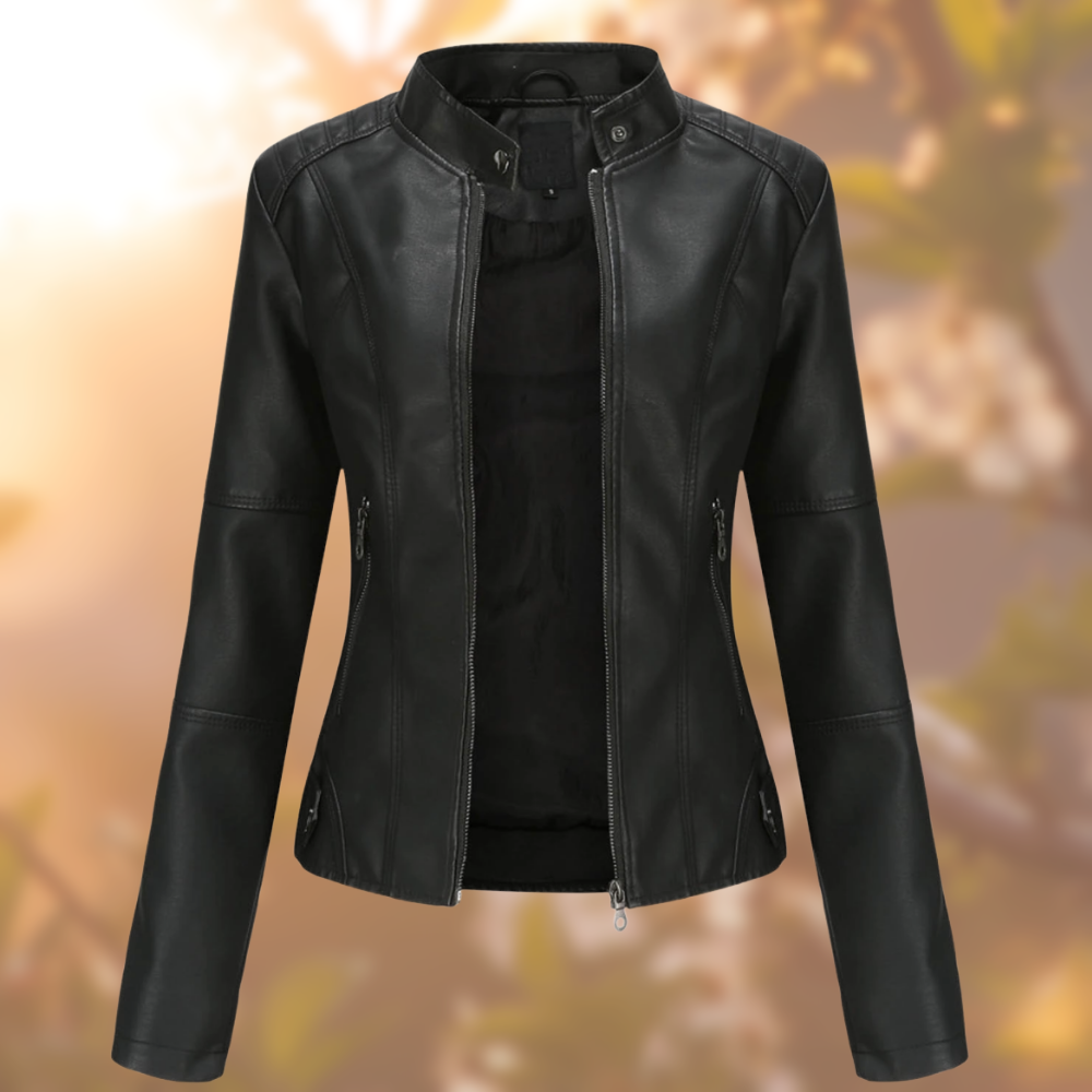 Blaire — Giacca in Pelle Elegante e Originale