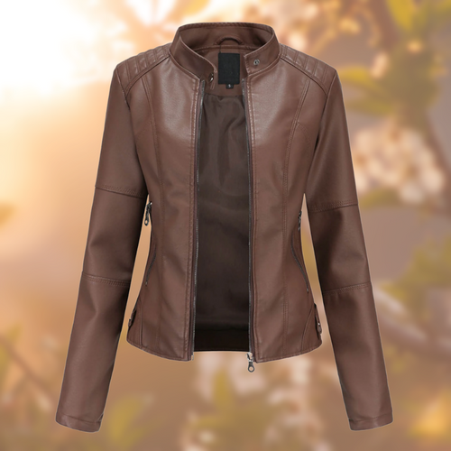 Blaire — Giacca in Pelle Elegante e Originale