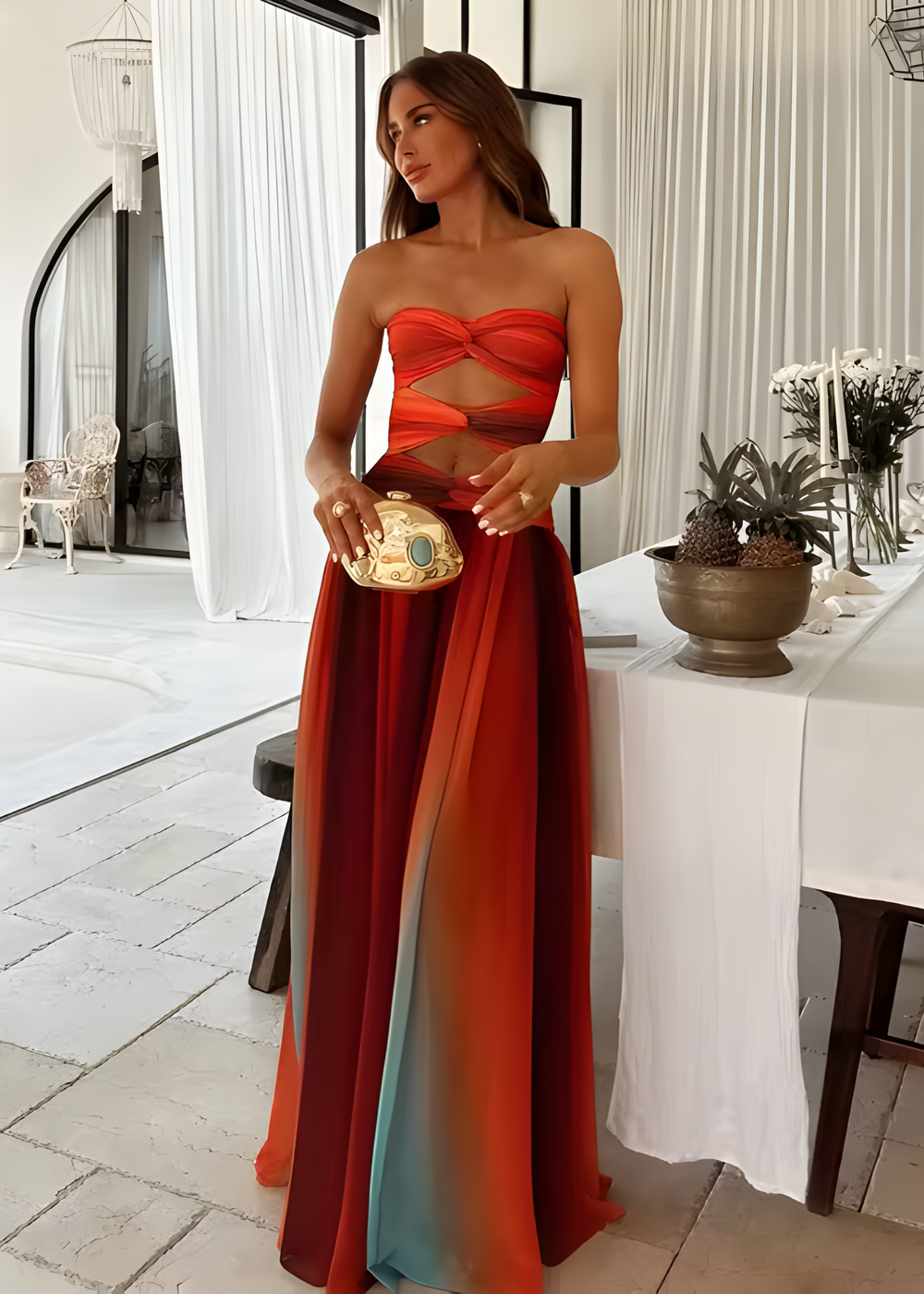 Iride — Abito Lungo Elegante