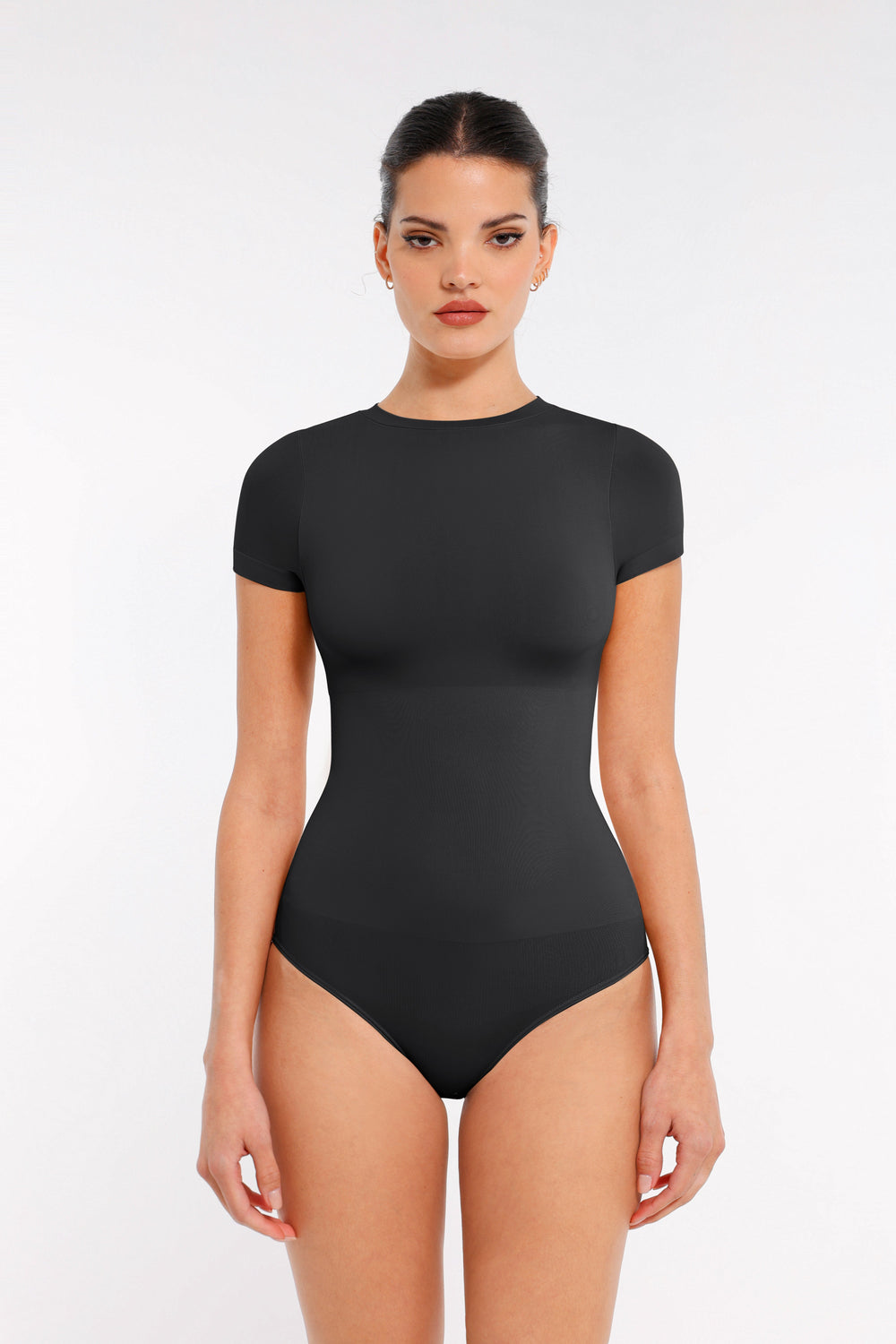 Brigida — Body Modellante a Maniche Corte
