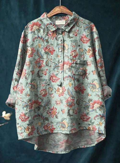 Carlotta — Blusa a Fiori