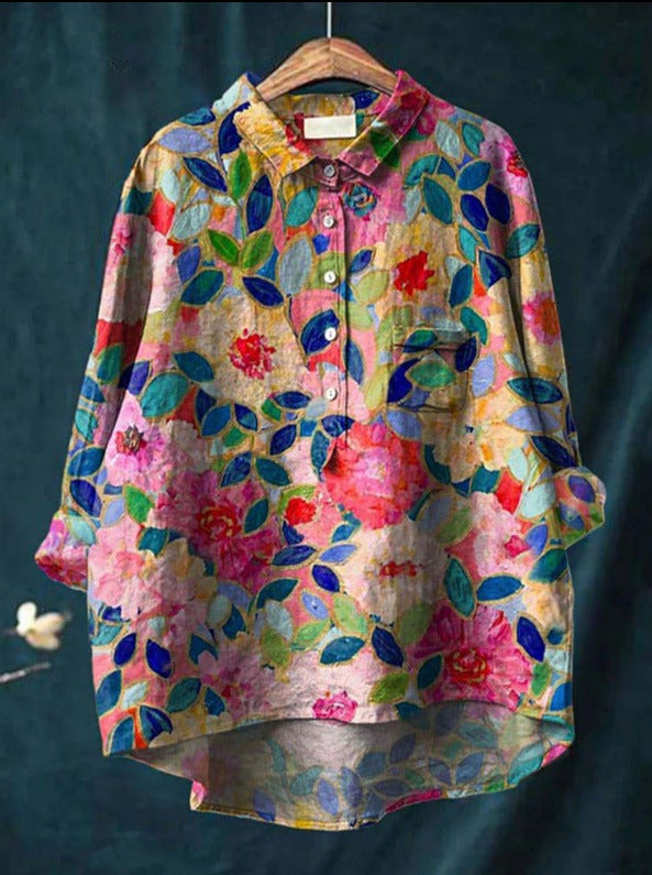 Carlotta — Blusa a Fiori