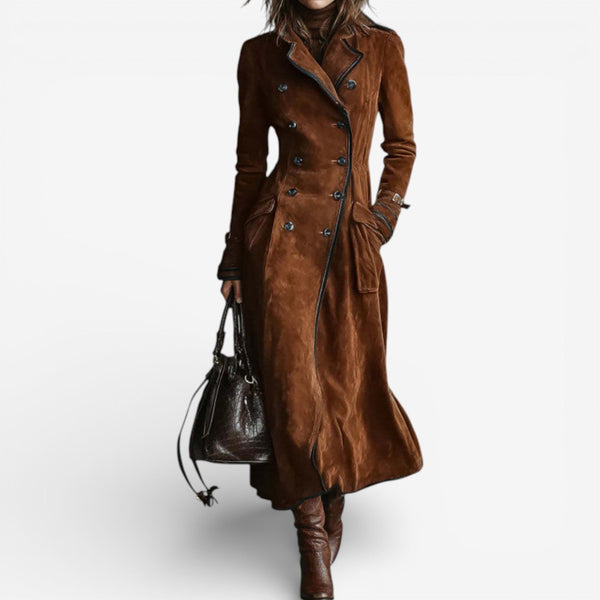 Lucilla — Trench in Camoscio