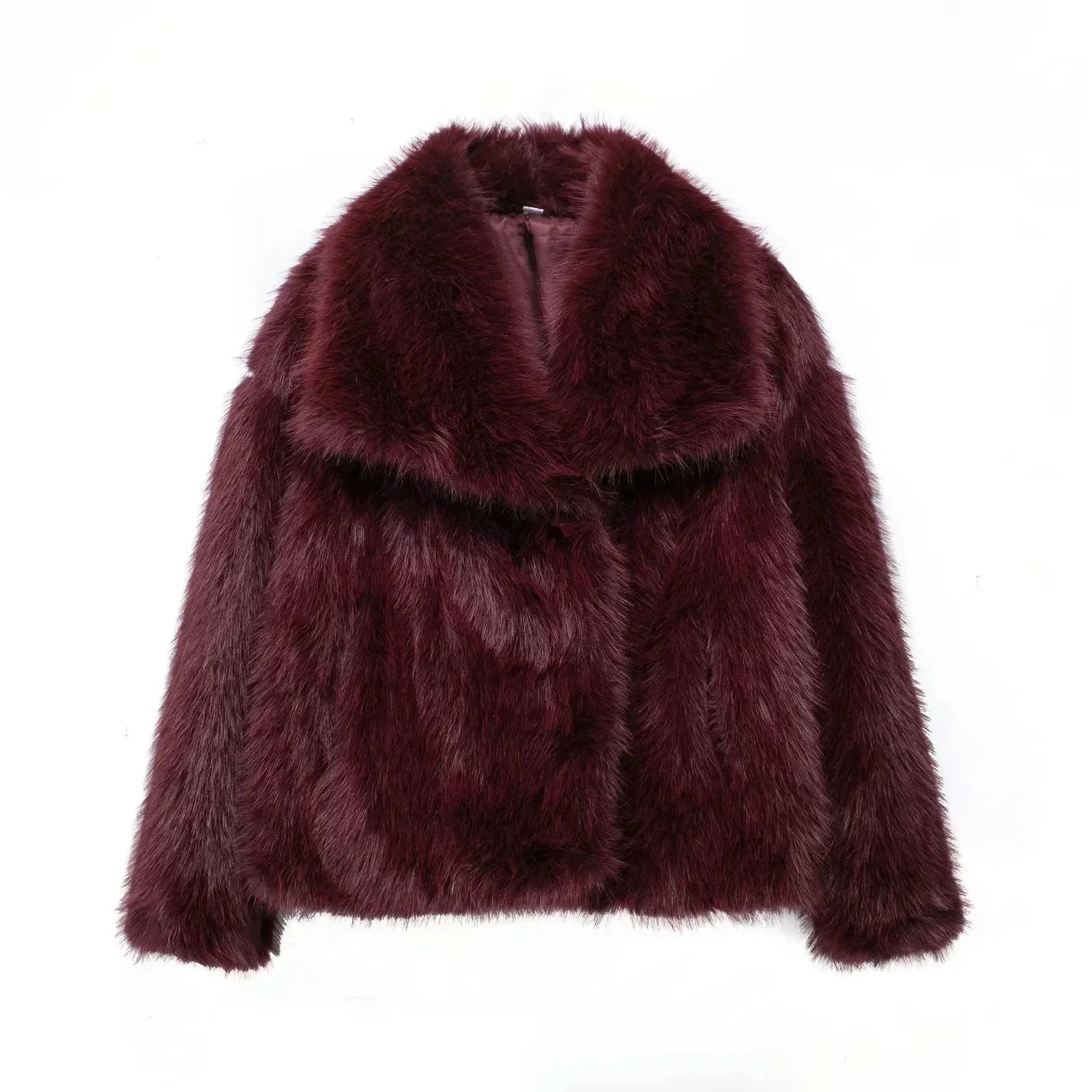 Agnese — Cappotto Luxe in Eco-Pelliccia