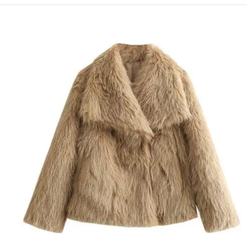 Agnese — Cappotto Luxe in Eco-Pelliccia