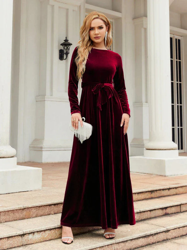 Dalia™ — Abito in Velluto di Lusso