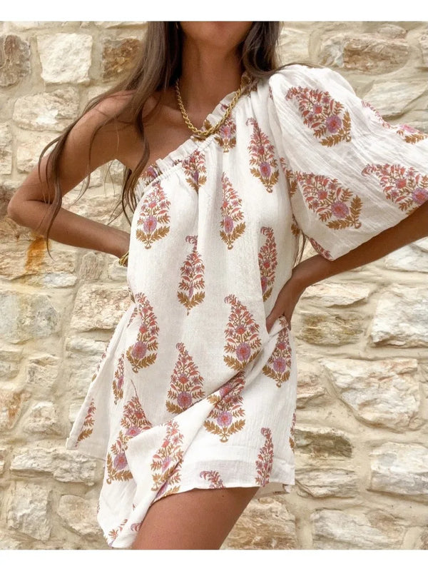 Selene™ — Mini Abito a Stampa