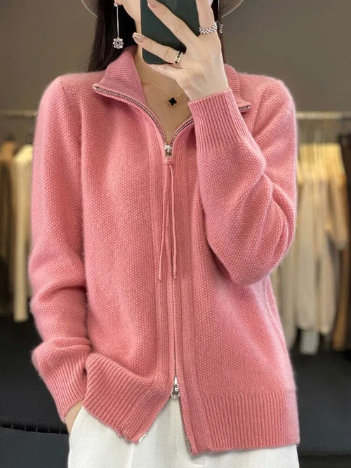 Brittany — Maglione con Zip