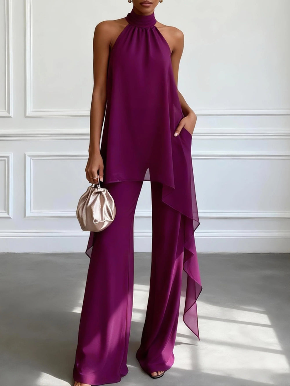 Melania — Completo Coordinato Viola