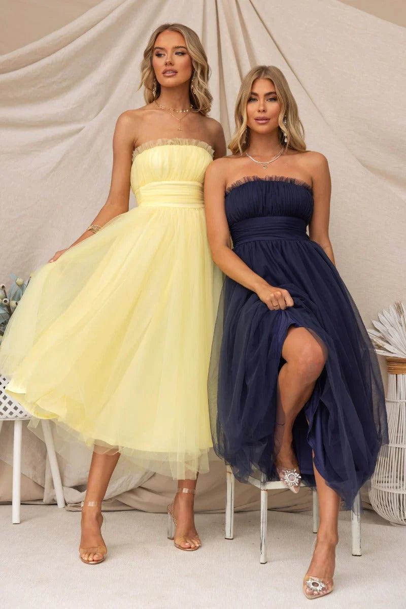 Aera — Abito Lungo in Tulle