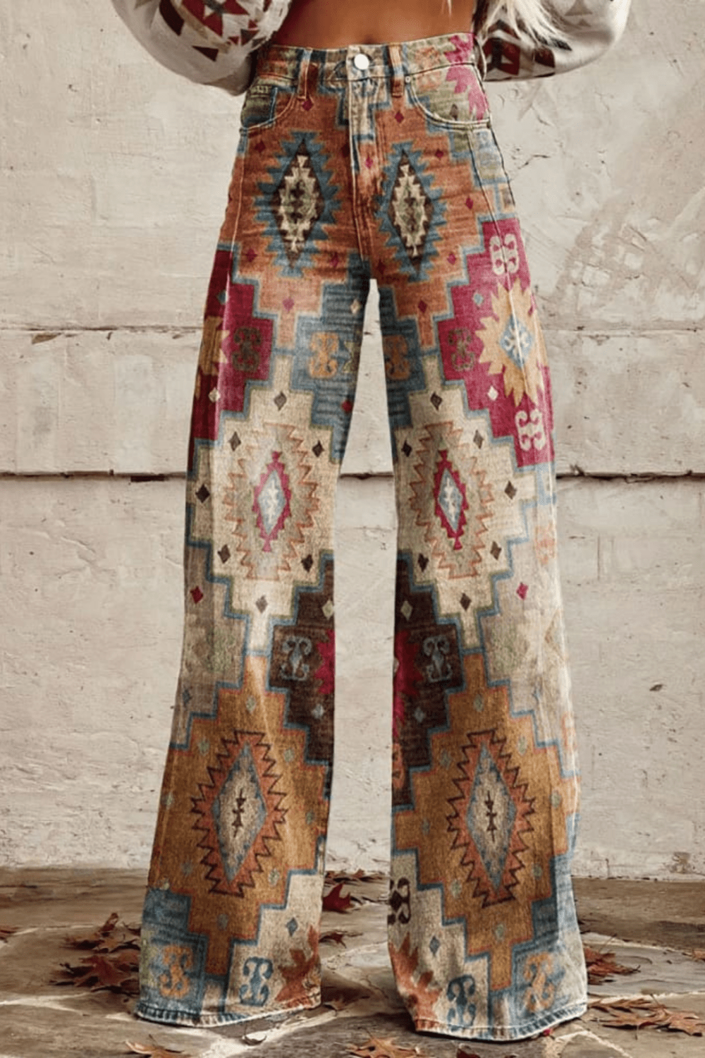 Aeliana — Pantaloni Boho Vintage