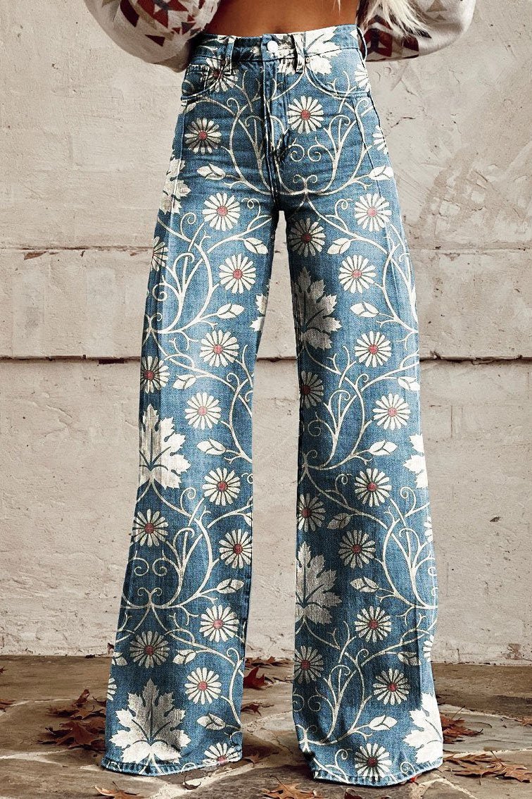 Viola — Pantaloni Boho Vintage