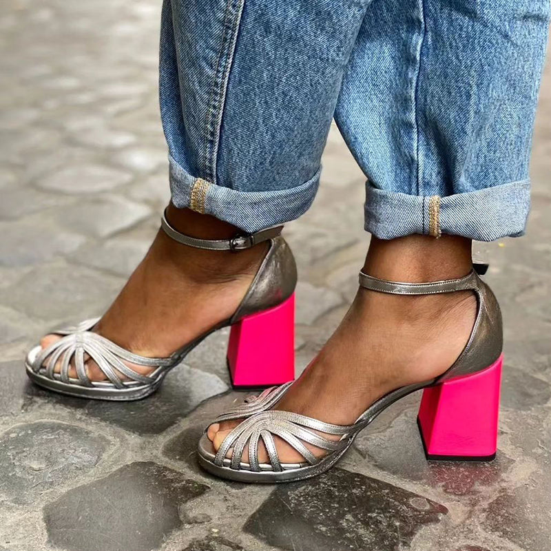Mina™ — Sandali Eleganti con Tacco