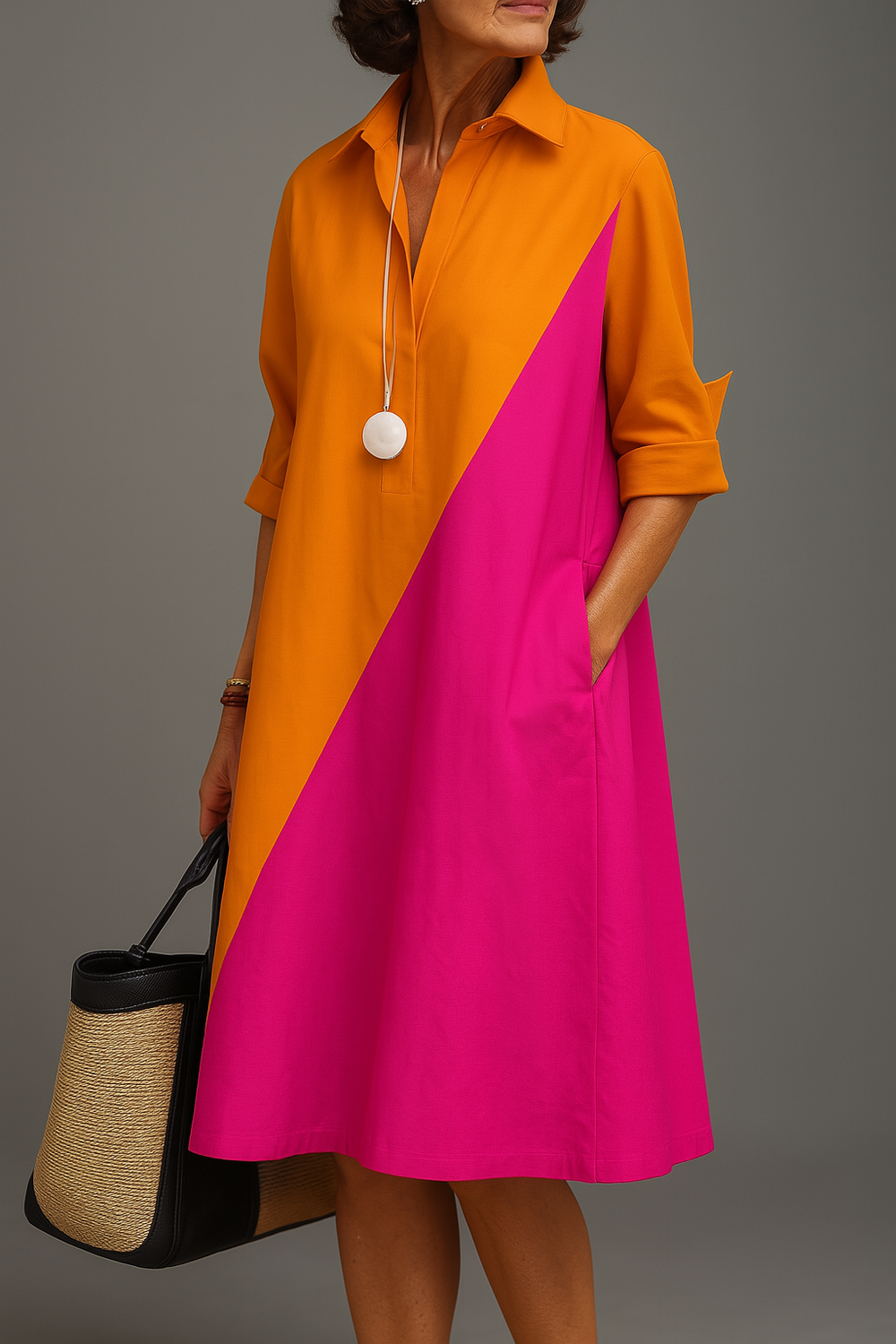 Bruna — Abito Midi Casual