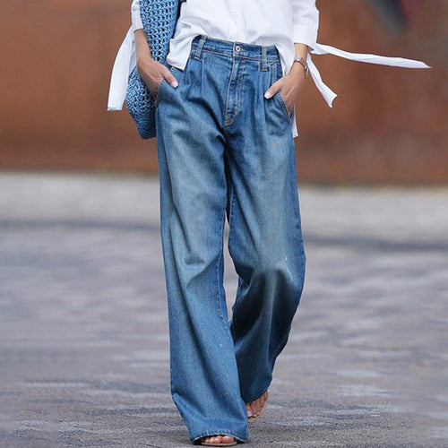 Braelyn — Jeans Vintage a Gamba Larga