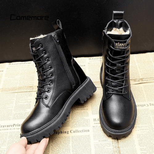 Amber — Stivaletti Invernali con Lacci
