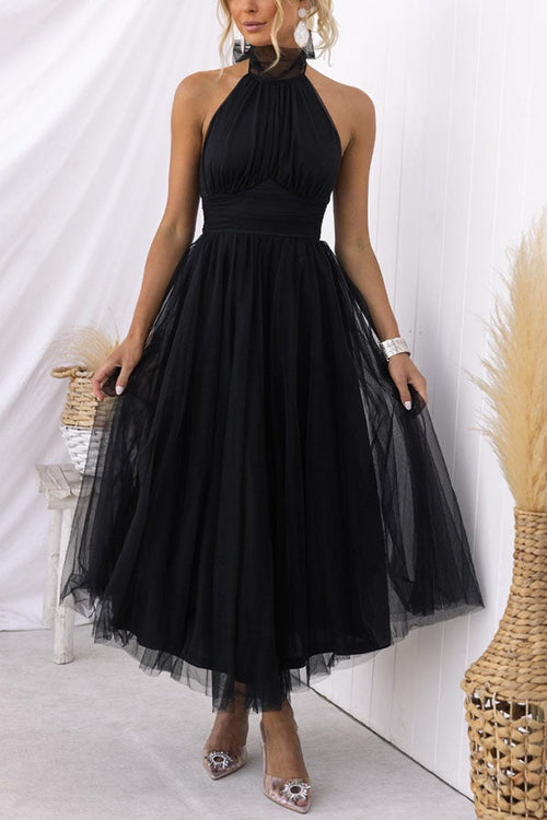 Anastasia — Abito Midi con Gonna Lunga